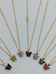 BUTTERFLY CHAIN COMBO FOR HER 7 BUTTERFLY WITH 7 CHAIN
