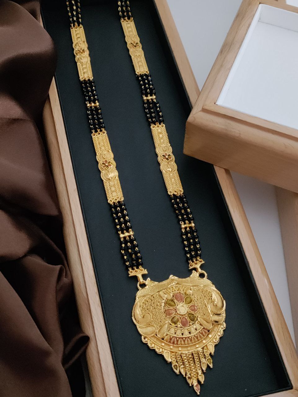 BEAUTIFUL GOLD PLATED MANGALSUTRA FOR HER