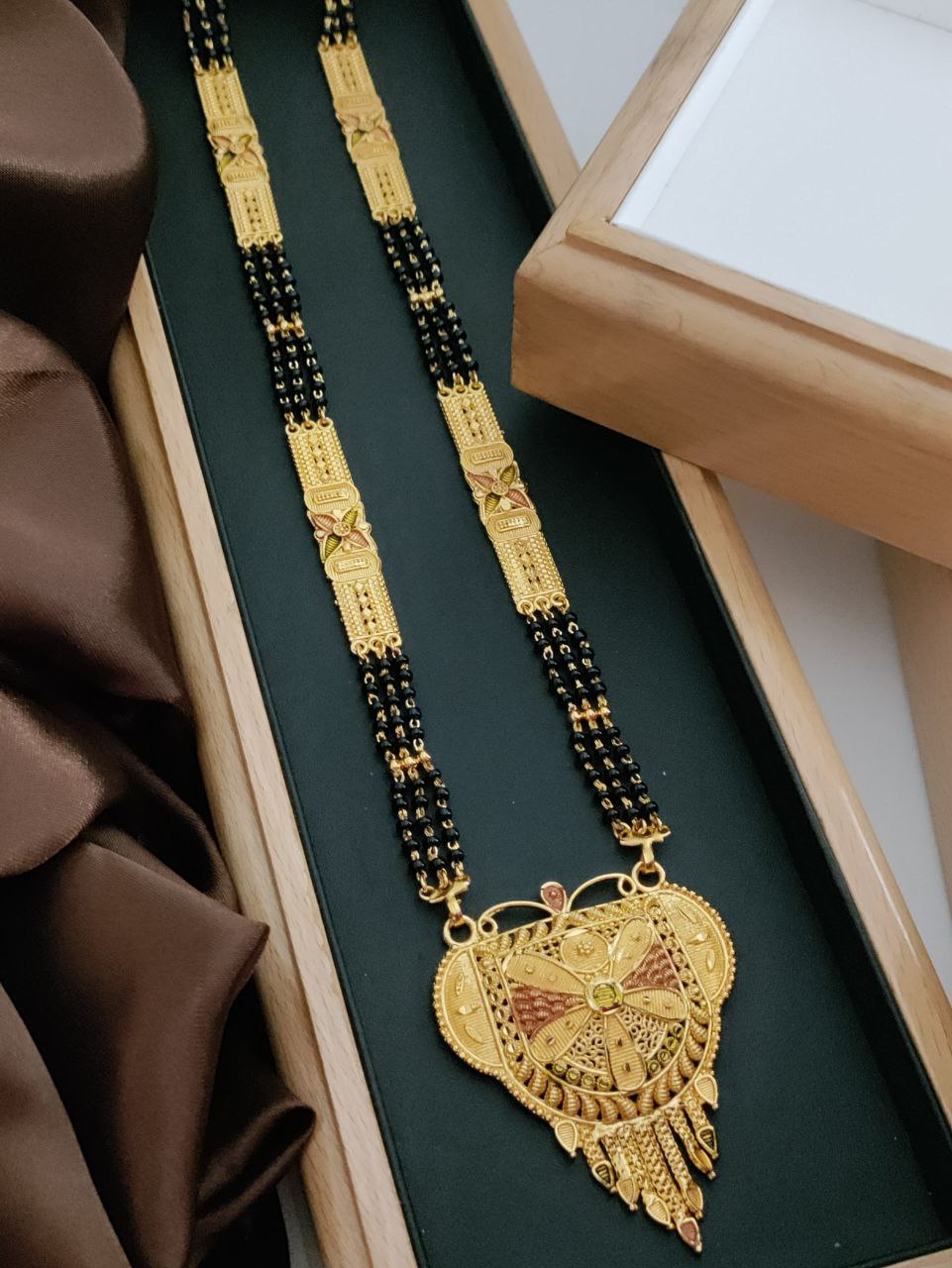 BEAUTIFUL GOLD PLATED MANGALSUTRA FOR HER