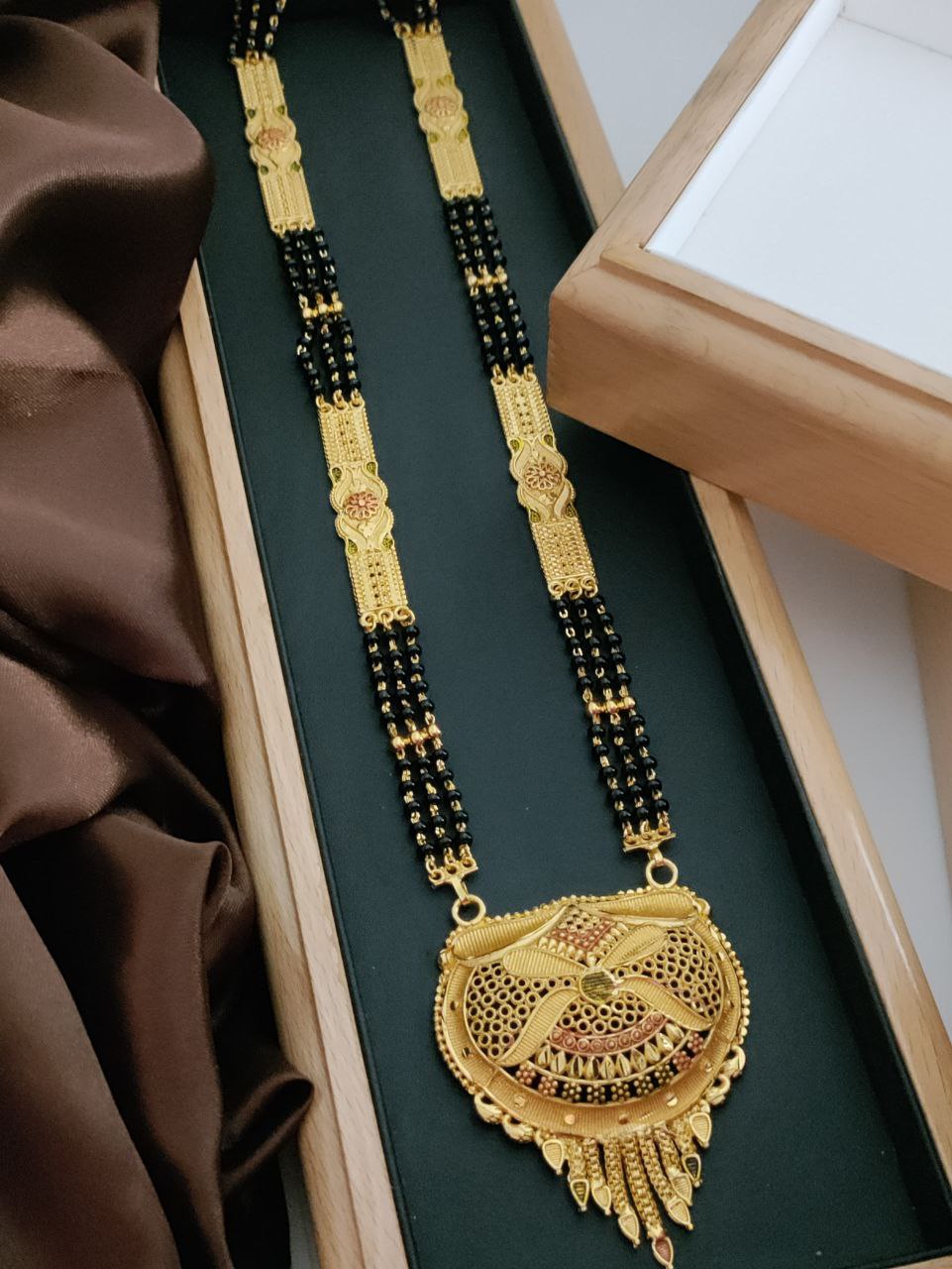 BEAUTIFUL GOLD PLATED MANGALSUTRA FOR HER