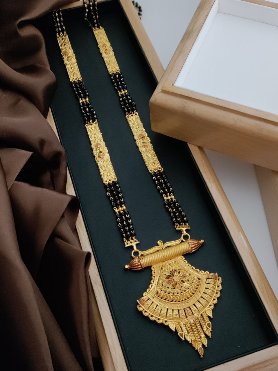 BEAUTIFUL GOLD PLATED MANGALSUTRA FOR HER